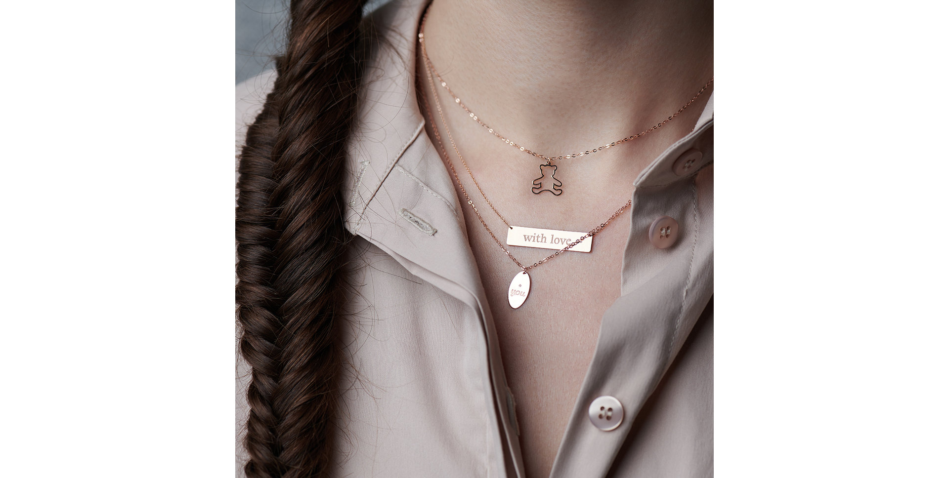 Náhrdelník s diamantem Forever Love