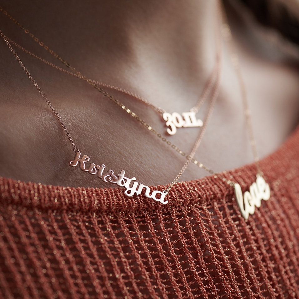 Náhrdelník s diamantem Love Maker