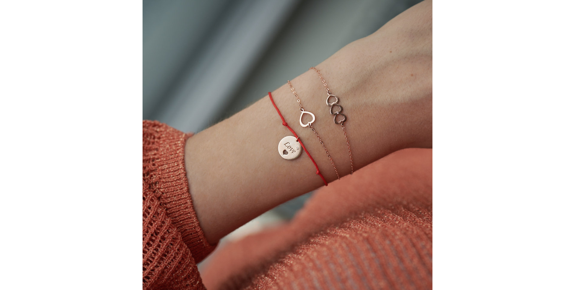 Diamantový náramek se šňůrkou Love Magical