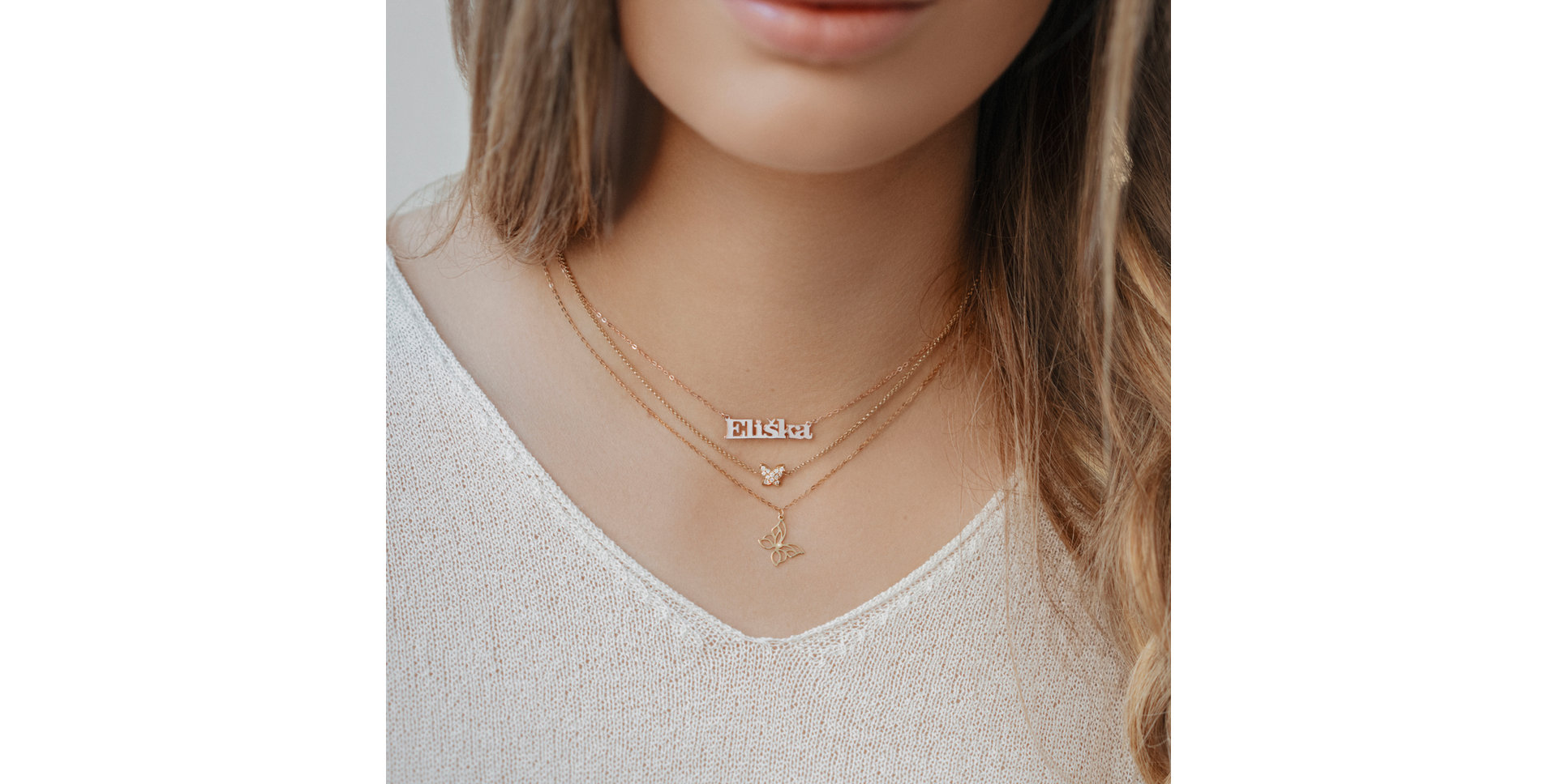 Náhrdelník s diamantem Special Symbol