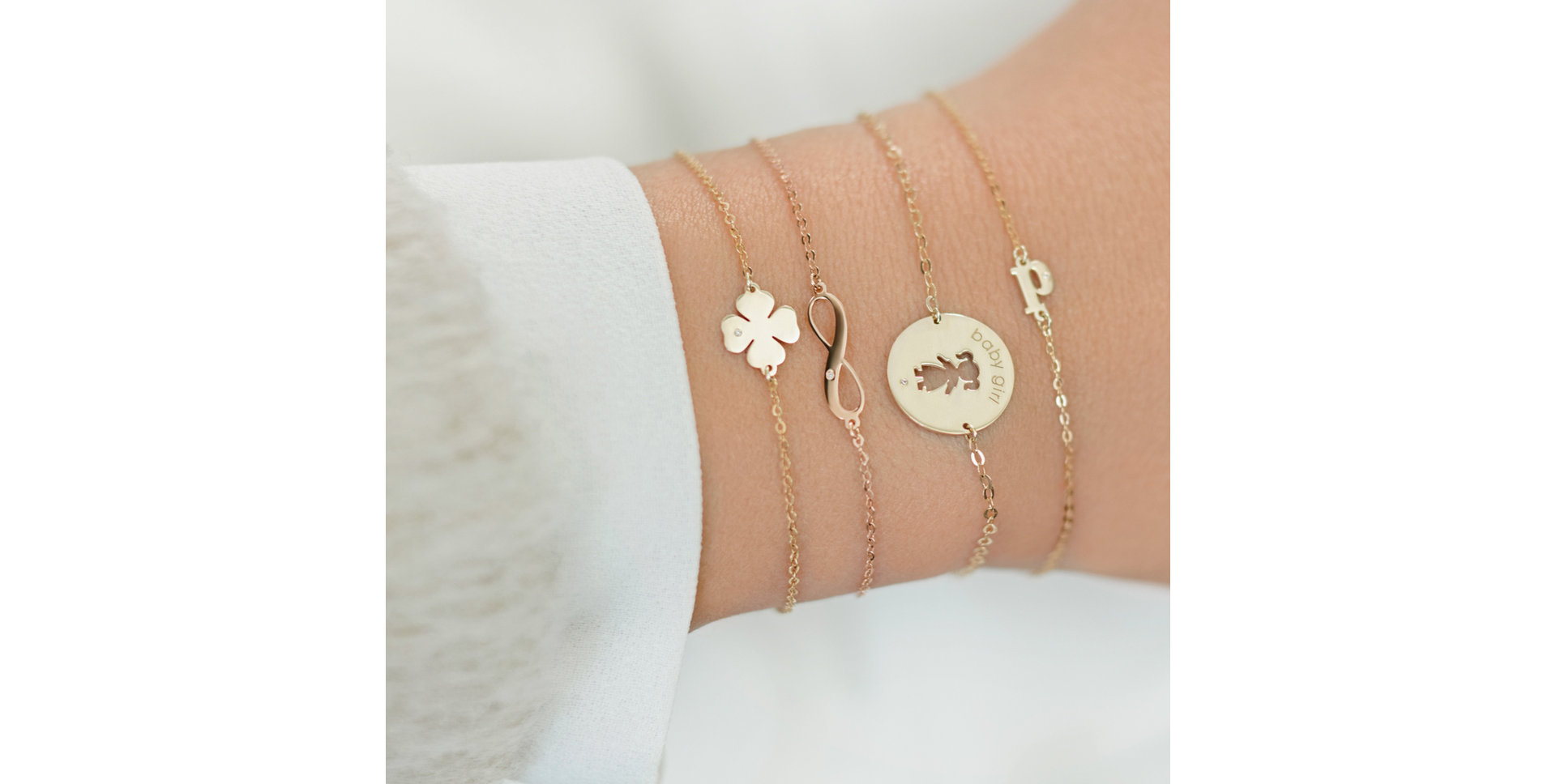 Náramek s diamantem Get Lucky