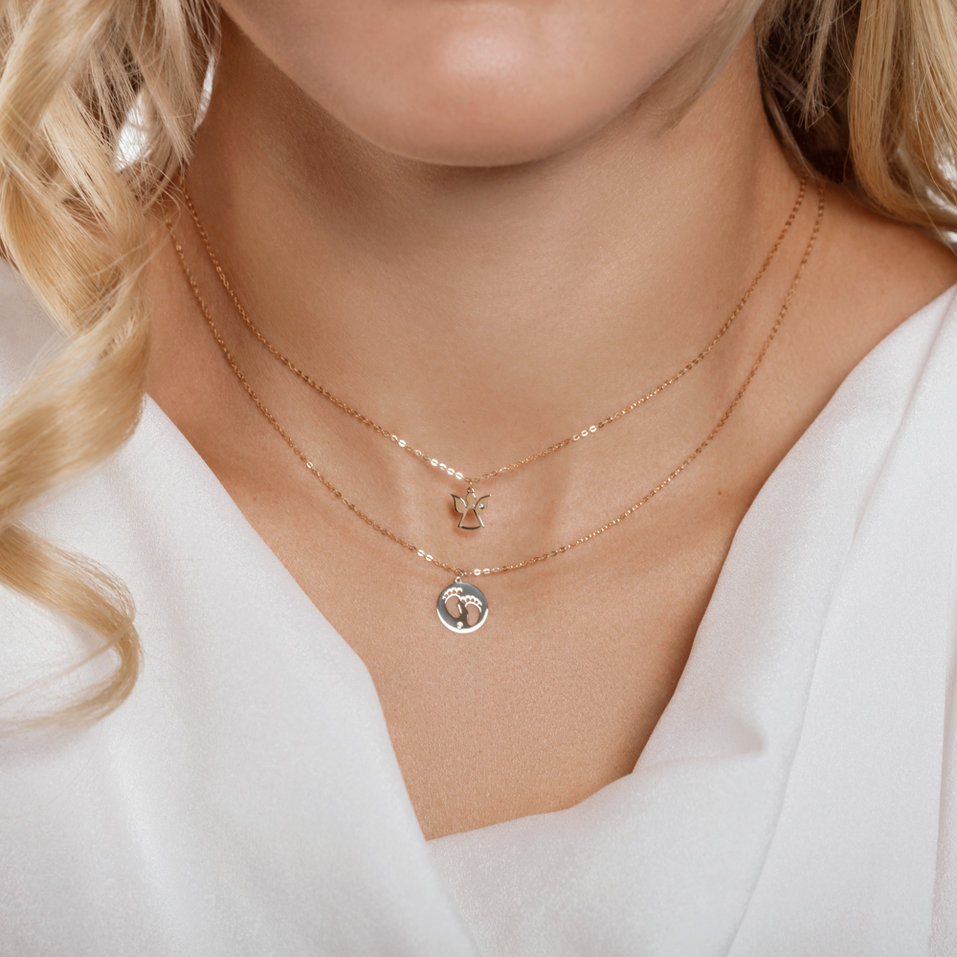 Náhrdelník s diamantem My Angel