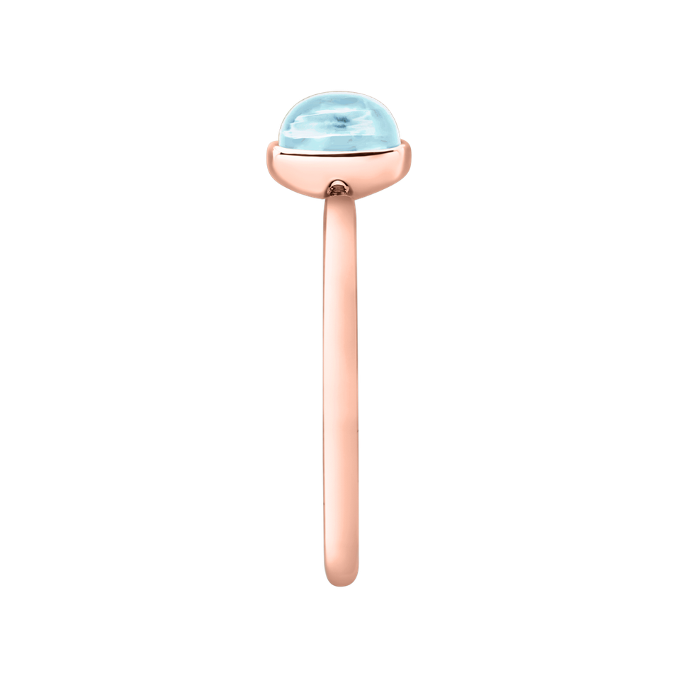 Prsten s akvamarínem Bonbon