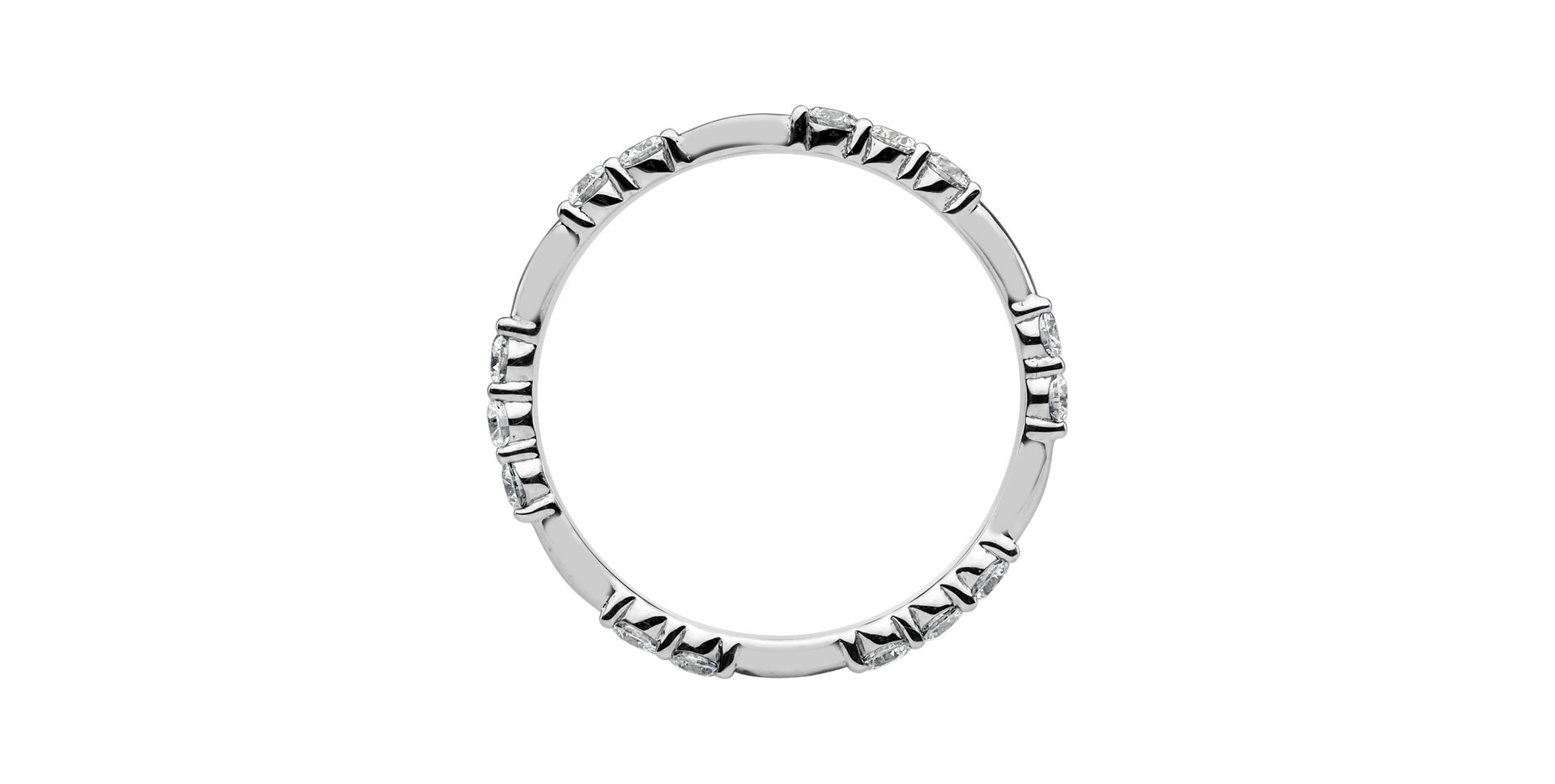 Prsten s diamanty Triple Galaxy