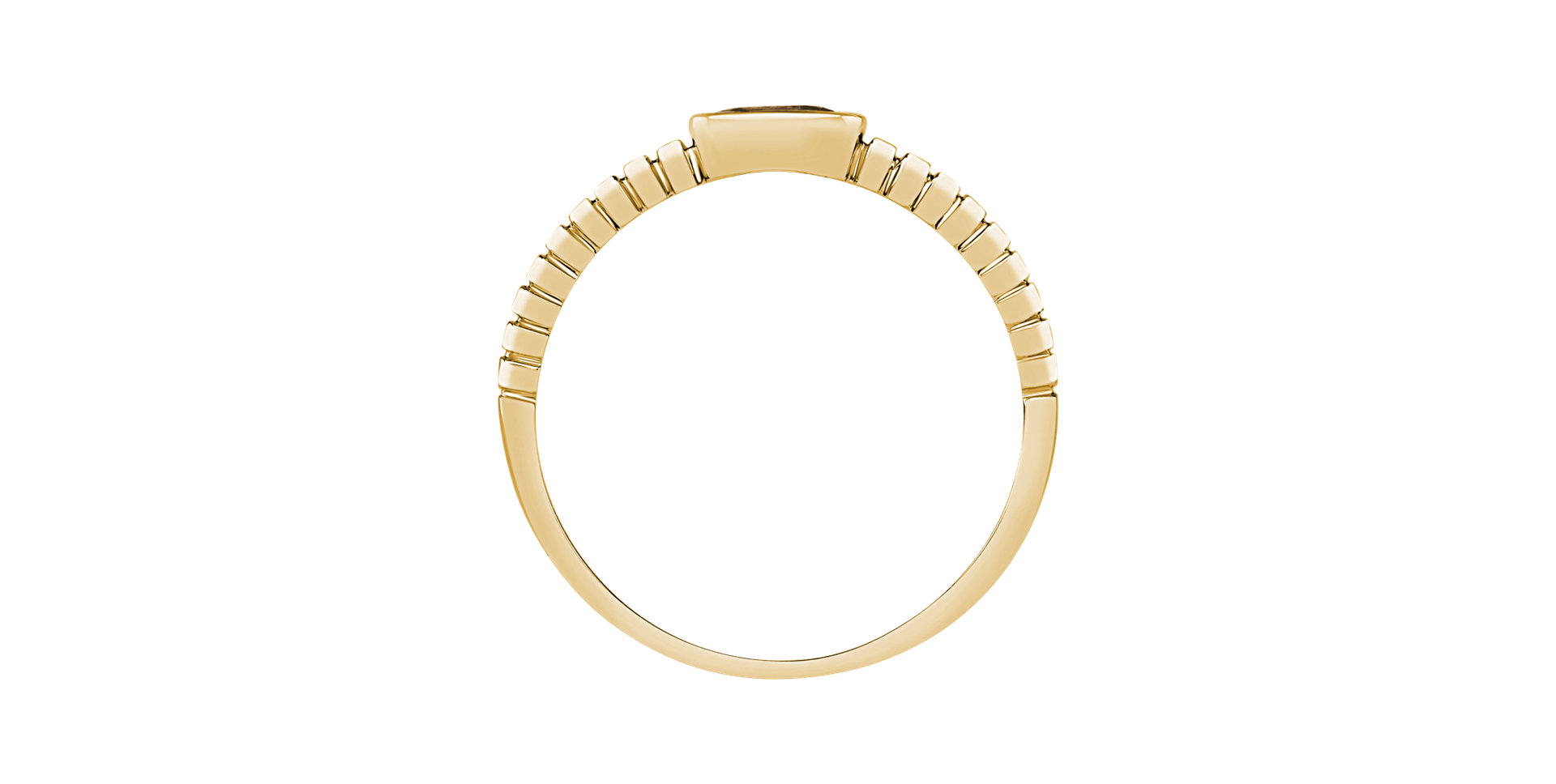 Prsten s citrínem Bonbon