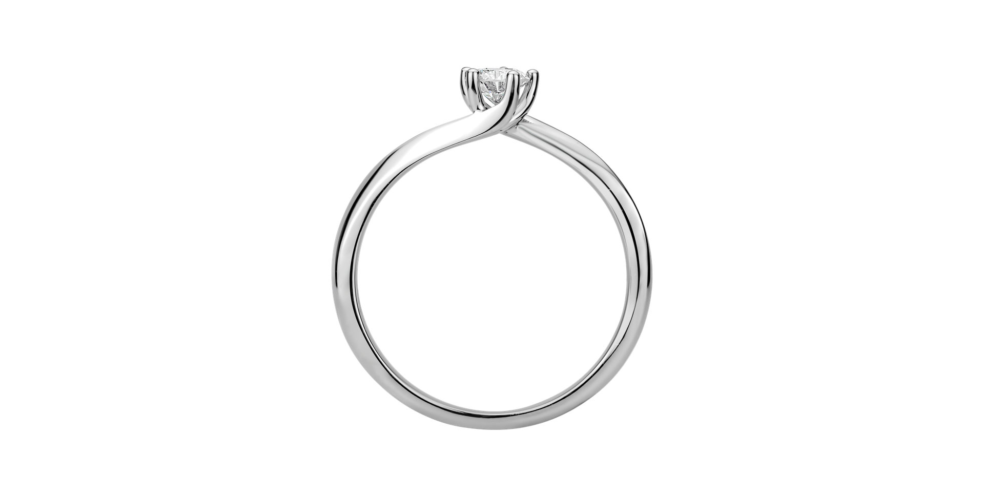 Prsten s diamantem Vivid Love