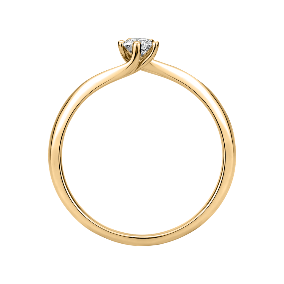 Prsten s diamantem Vivid Love