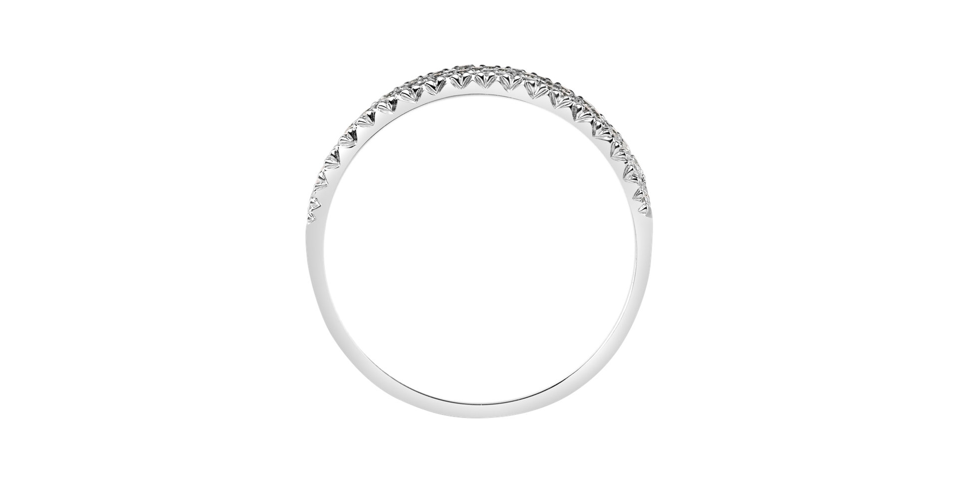 Prsten s diamanty Shiny Eternity