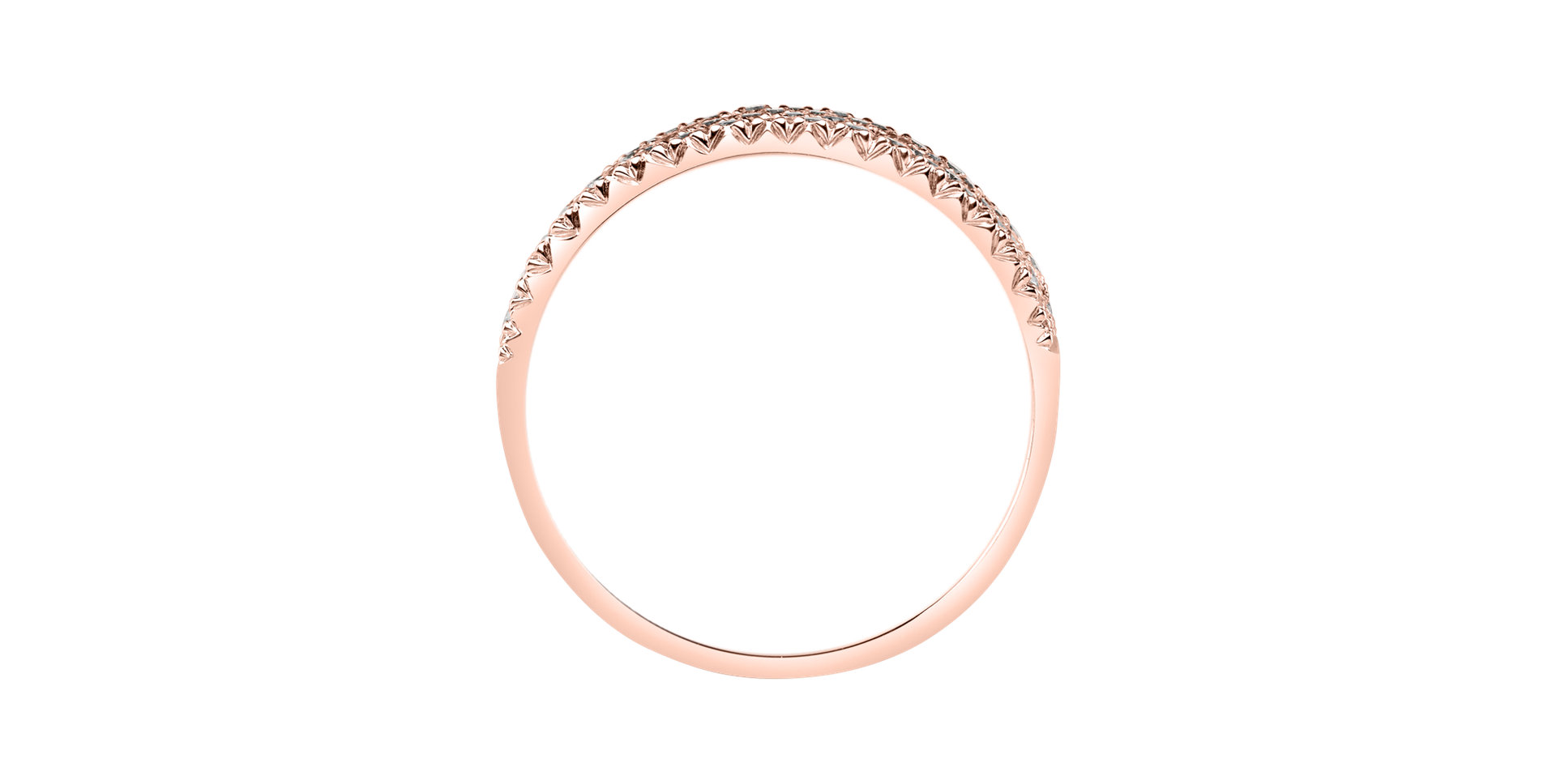 Prsten s diamanty Shiny Eternity