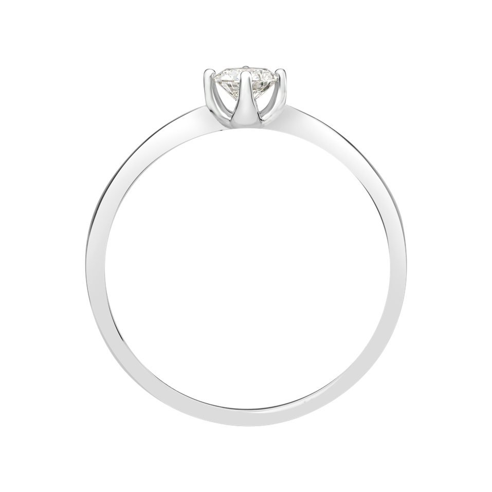 Prsten s diamantem Made with Love