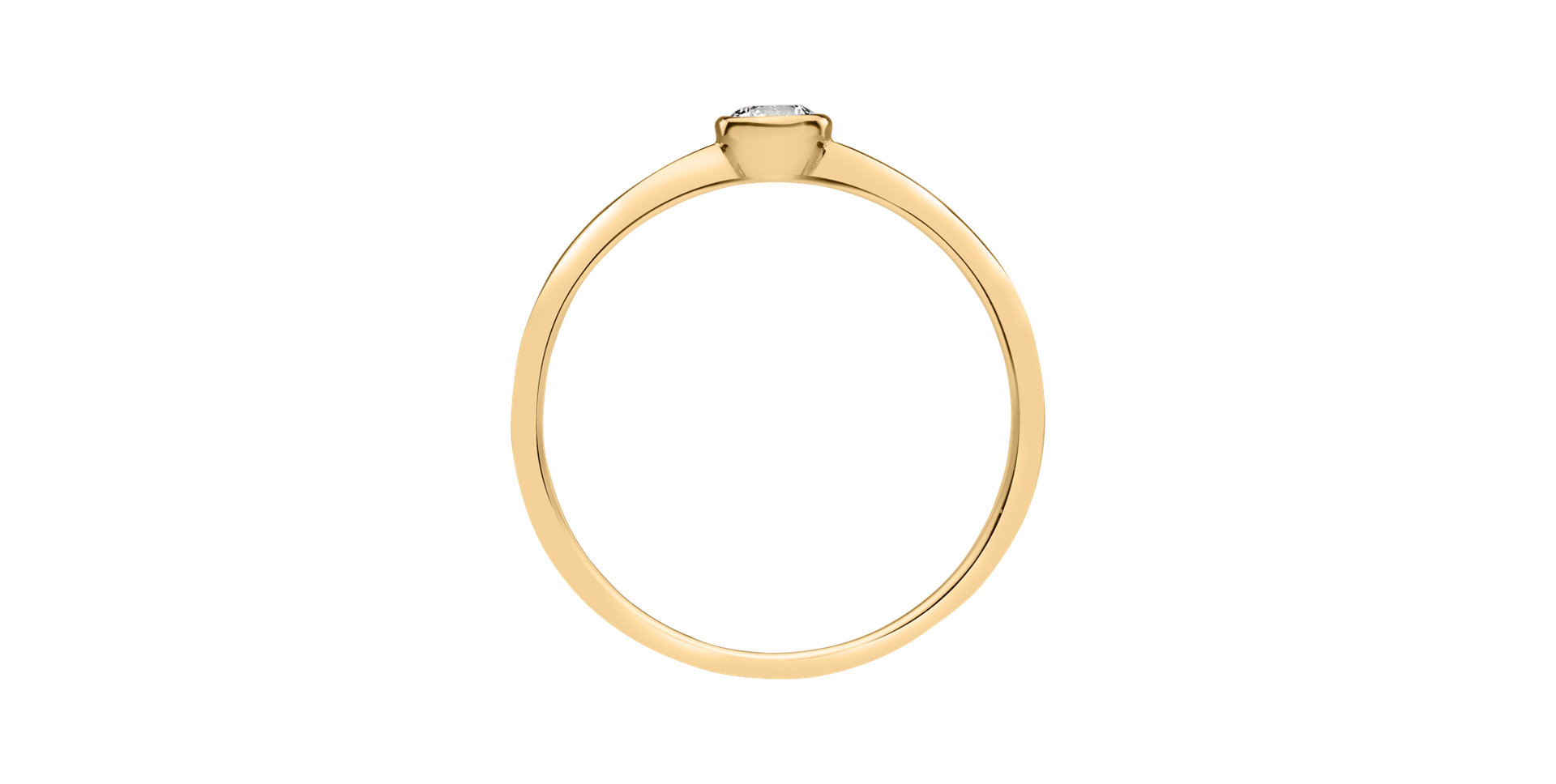 Prsten s diamantem Seductive Glow