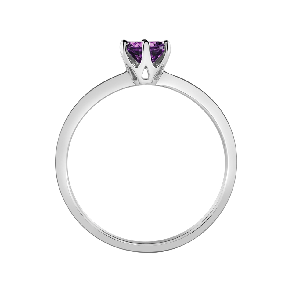 Prsten s ametystem brazil Bonbon