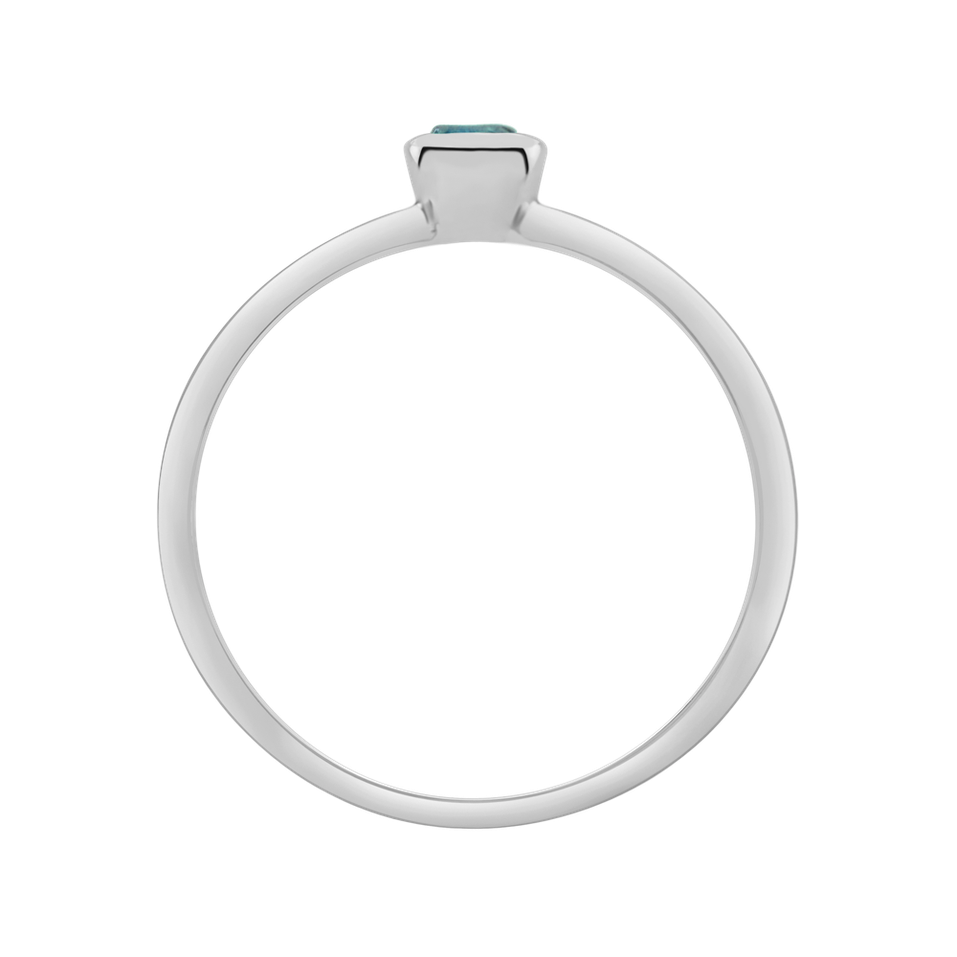 Prsten s topazem swiss Bonbon