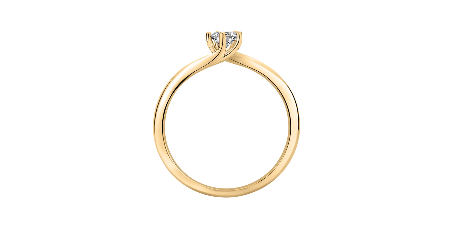 Prsten s diamantem Vivid Love