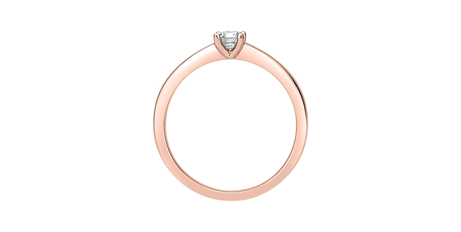 Prsten s diamantem Lovely Spark