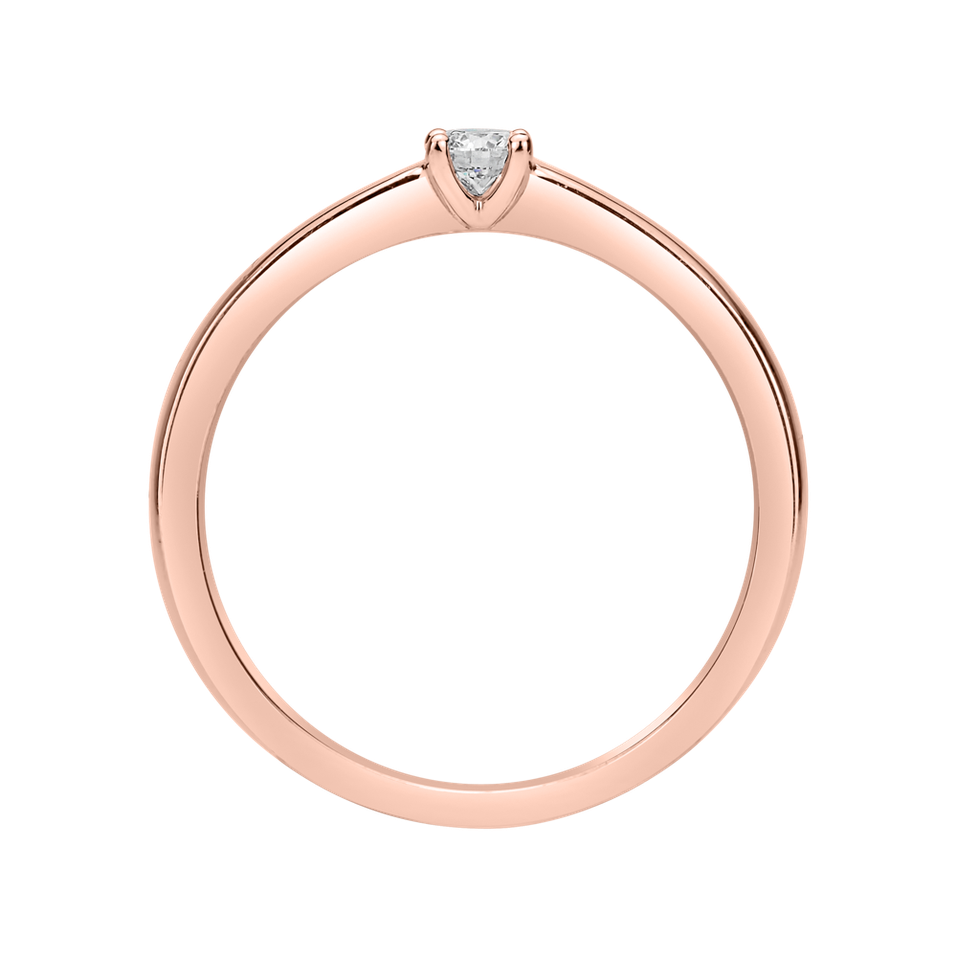 Prsten s diamantem Lovely Spark