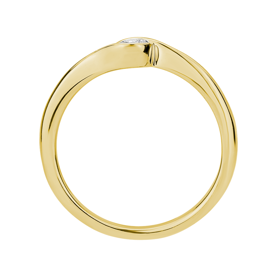 Prsten s diamantem Shiny Joy