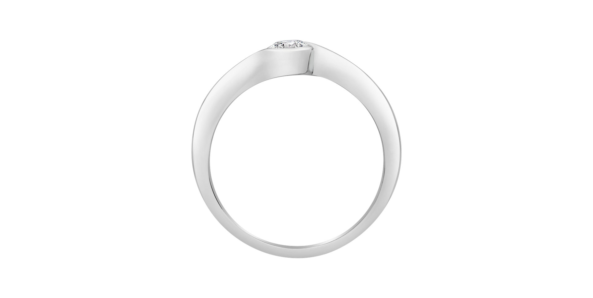 Prsten s diamantem Shiny Joy
