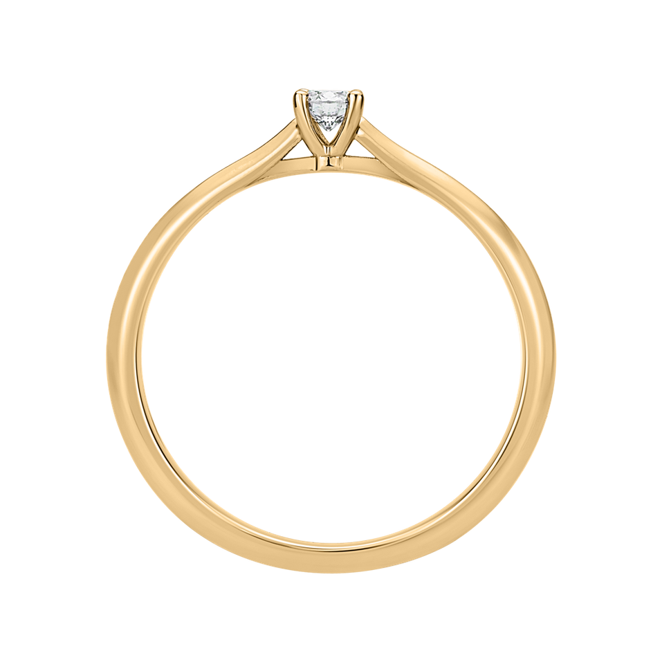 Prsten s diamantem Forever Love