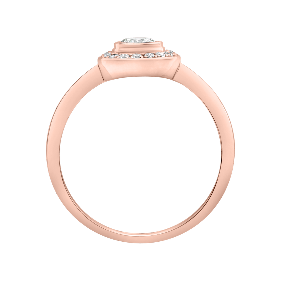 Prsten s diamanty Sun Highness