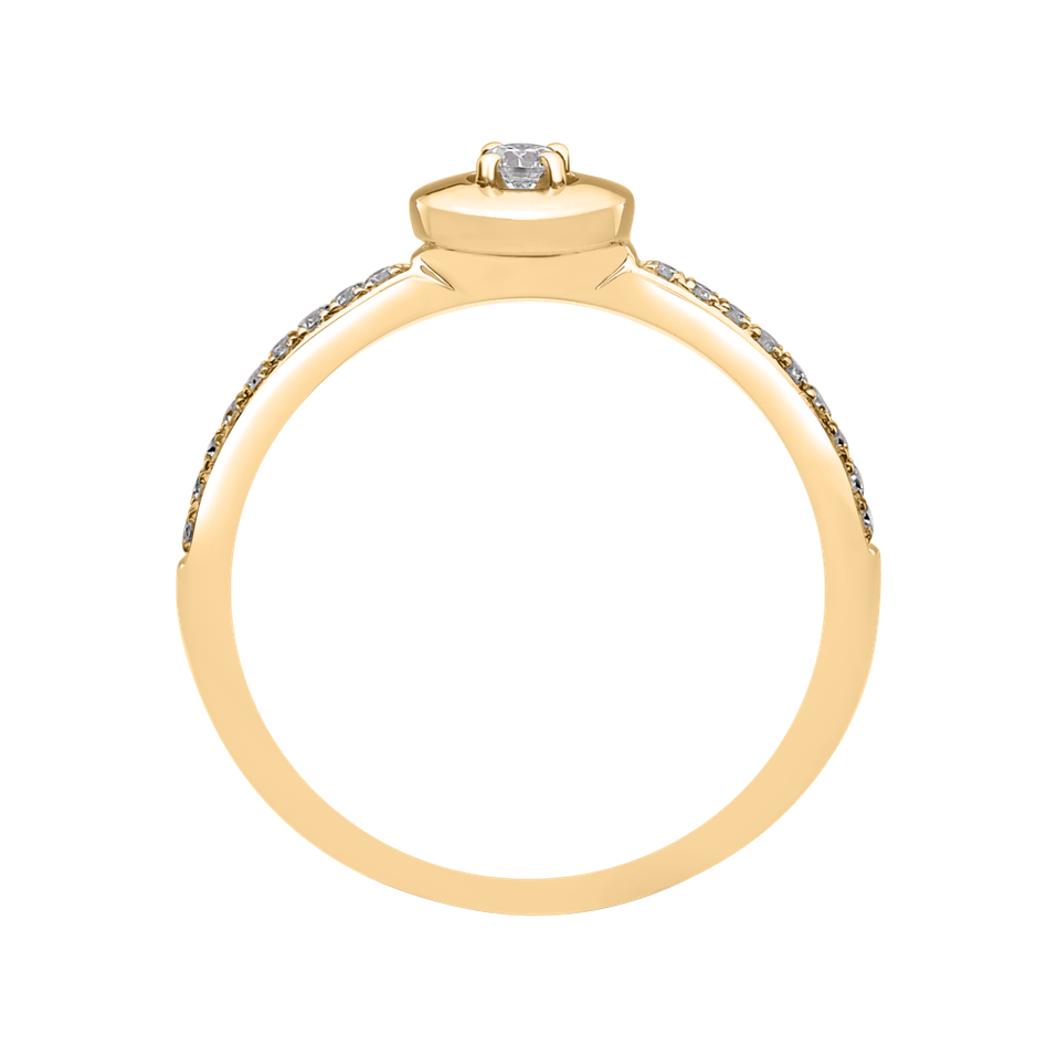 Prsten s diamanty Moon Opus