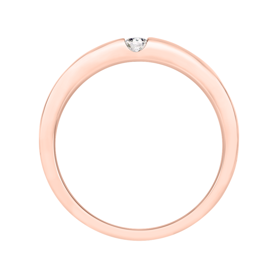 Prsten s diamantem Tender Love