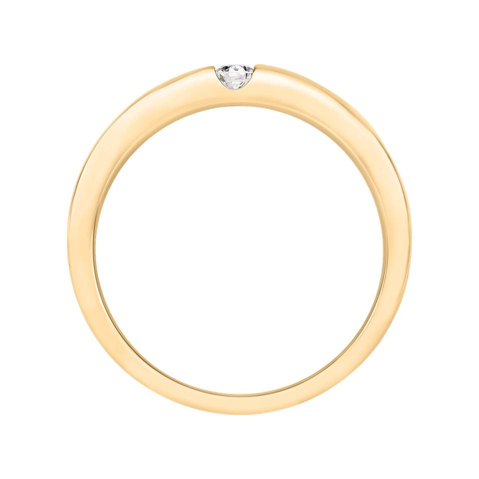 Prsten s diamantem Tender Love