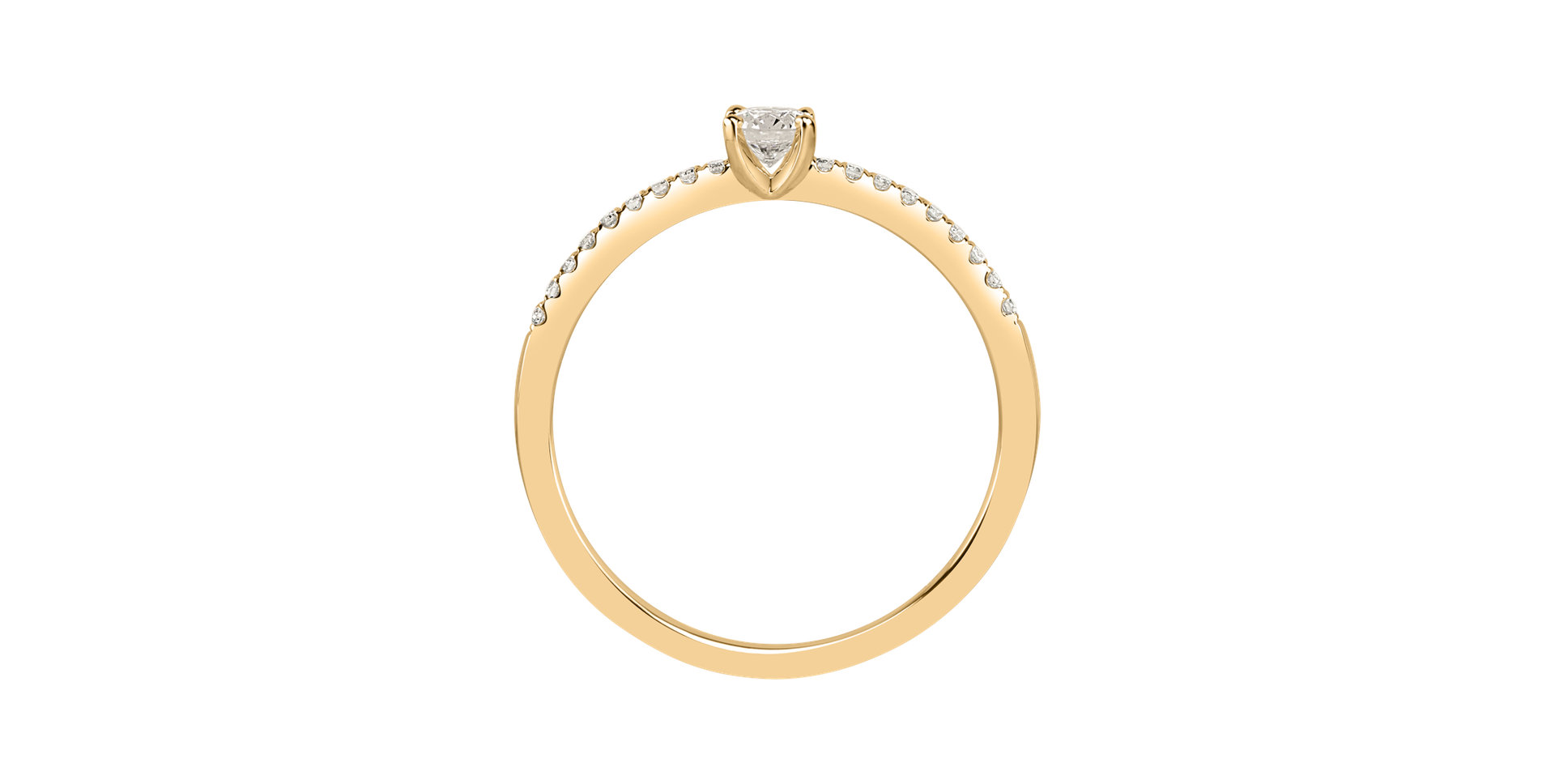 Prsten s diamanty Gem Simplicity