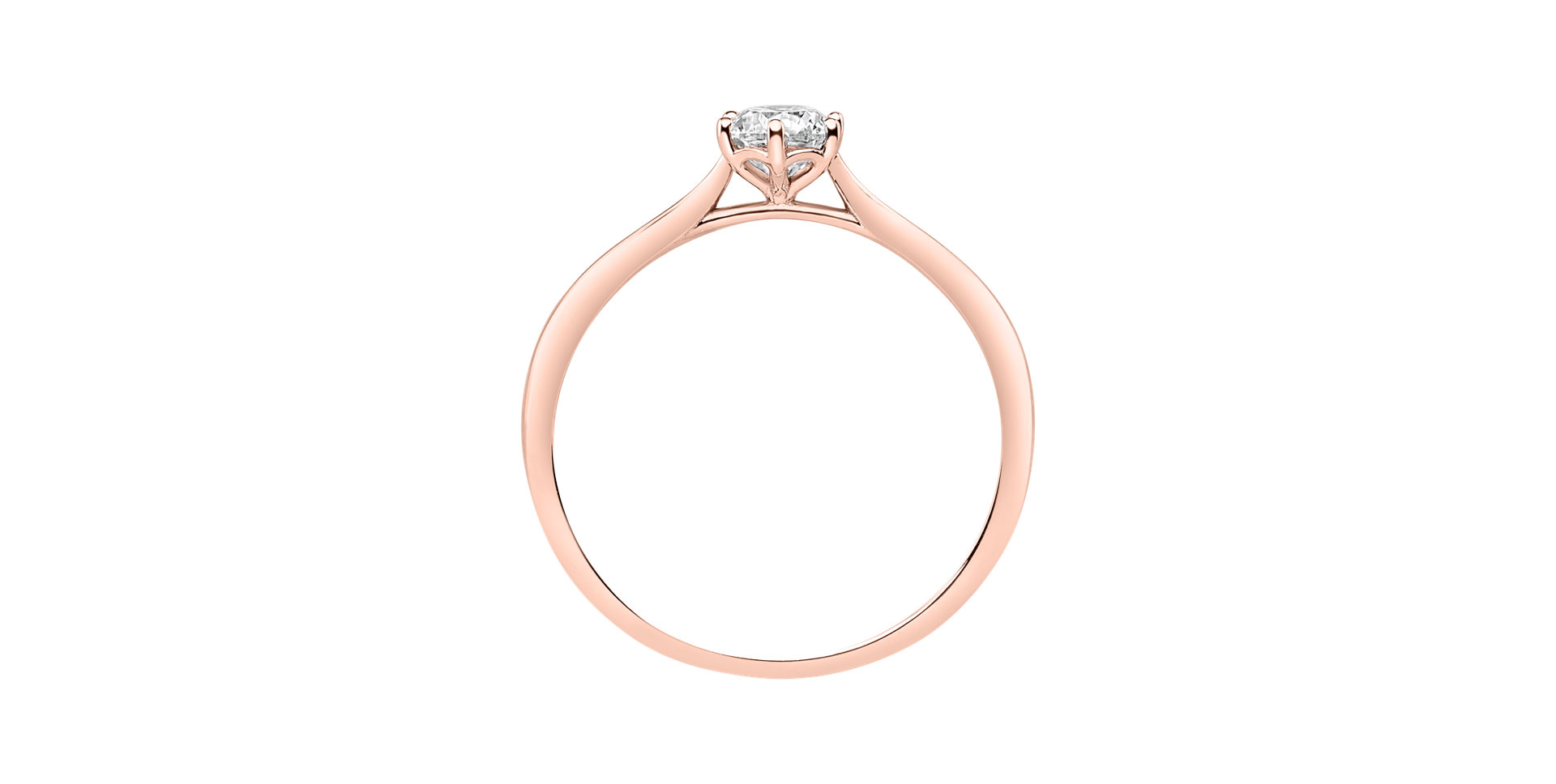 Prsten s diamantem One Love