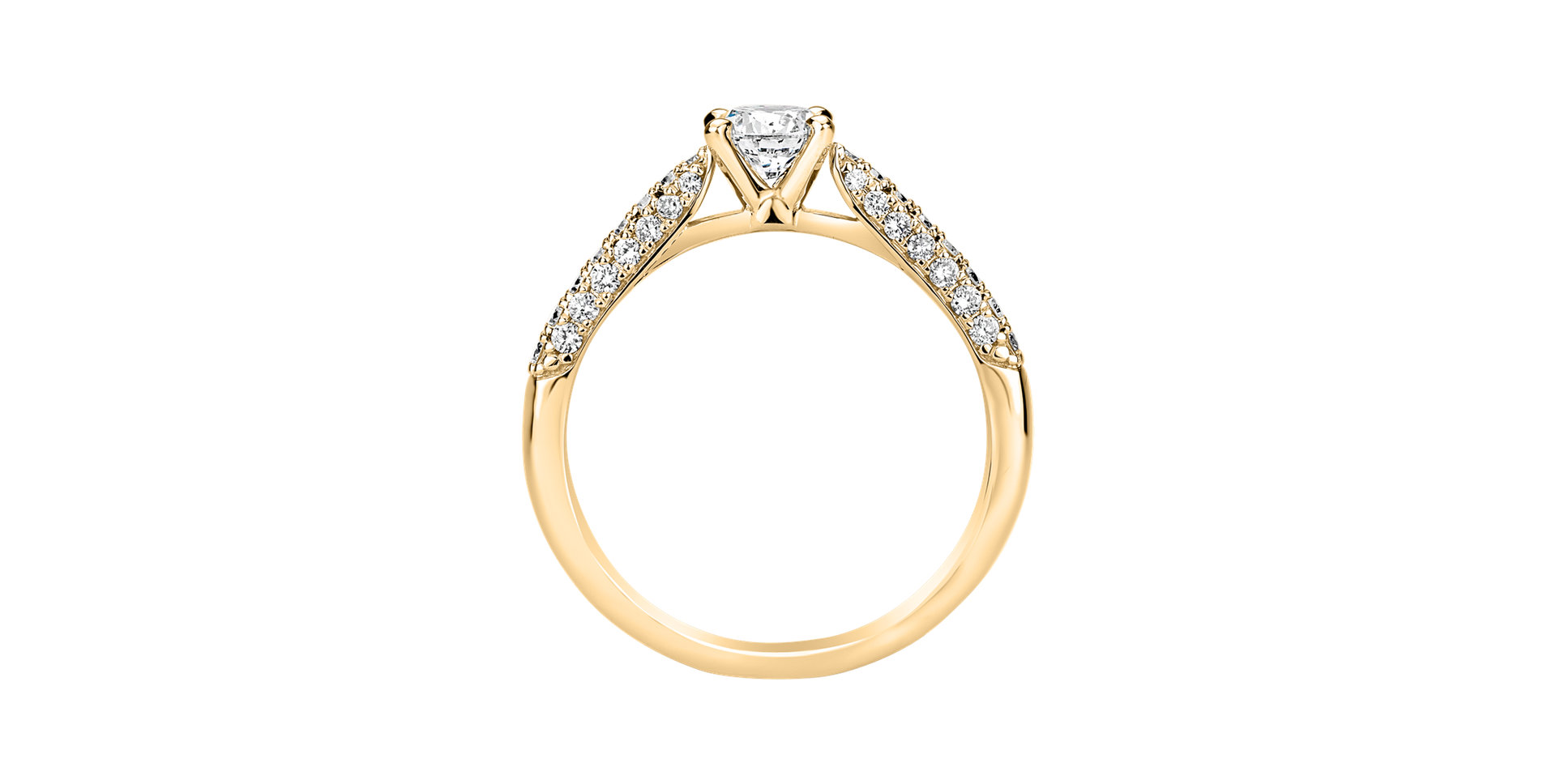 Prsten s diamanty Luxury Romance