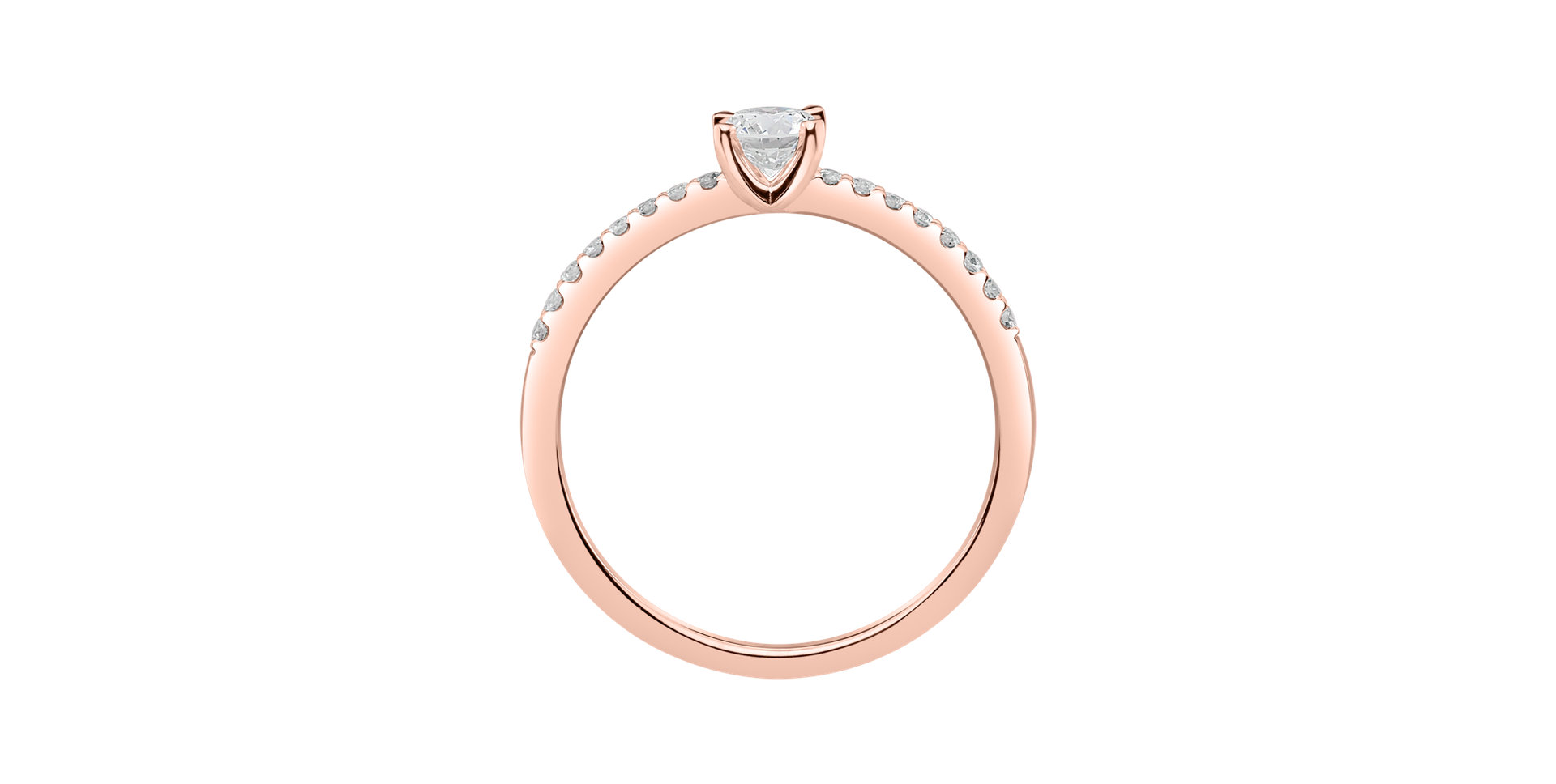 Prsten s diamanty Gem Simplicity