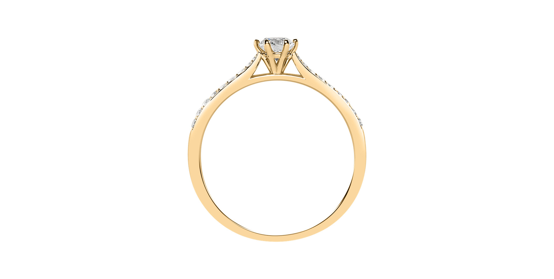 Prsten s diamanty Midnight Romance