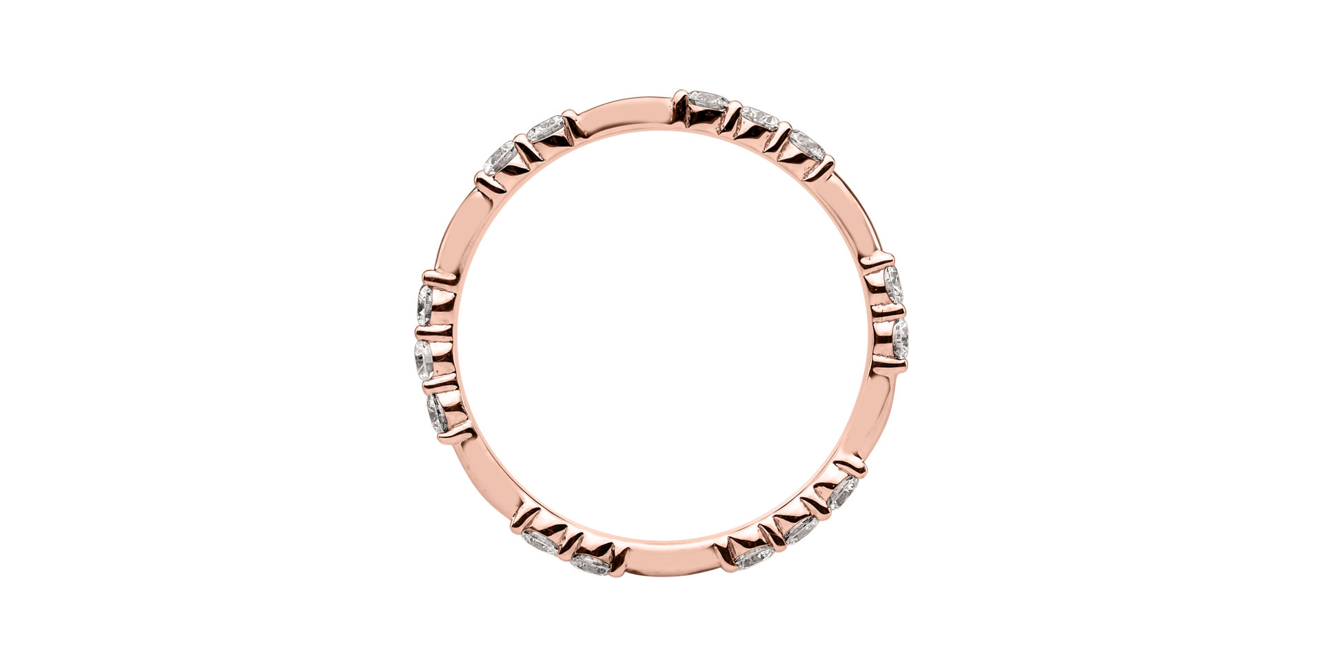 Prsten s diamanty Triple Galaxy