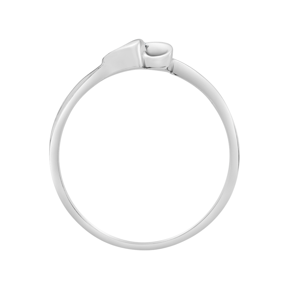 Prsten s diamantem Love Message