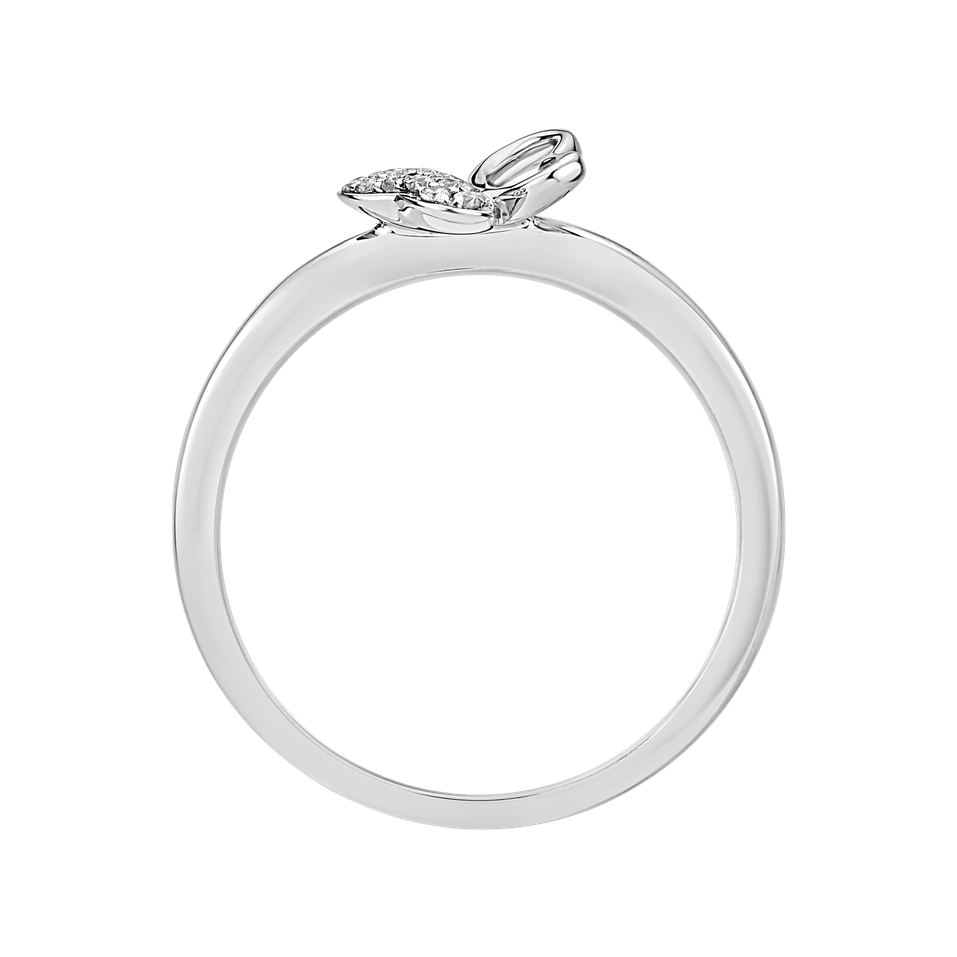Prsten s diamanty Butterfly