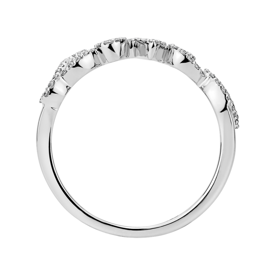 Prsten s diamanty Love