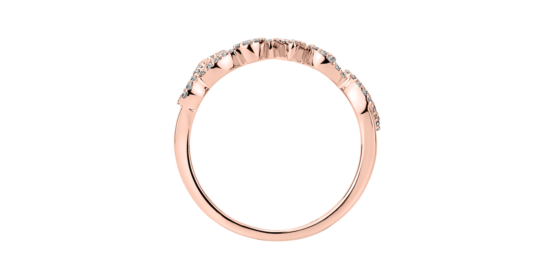 Prsten s diamanty Love