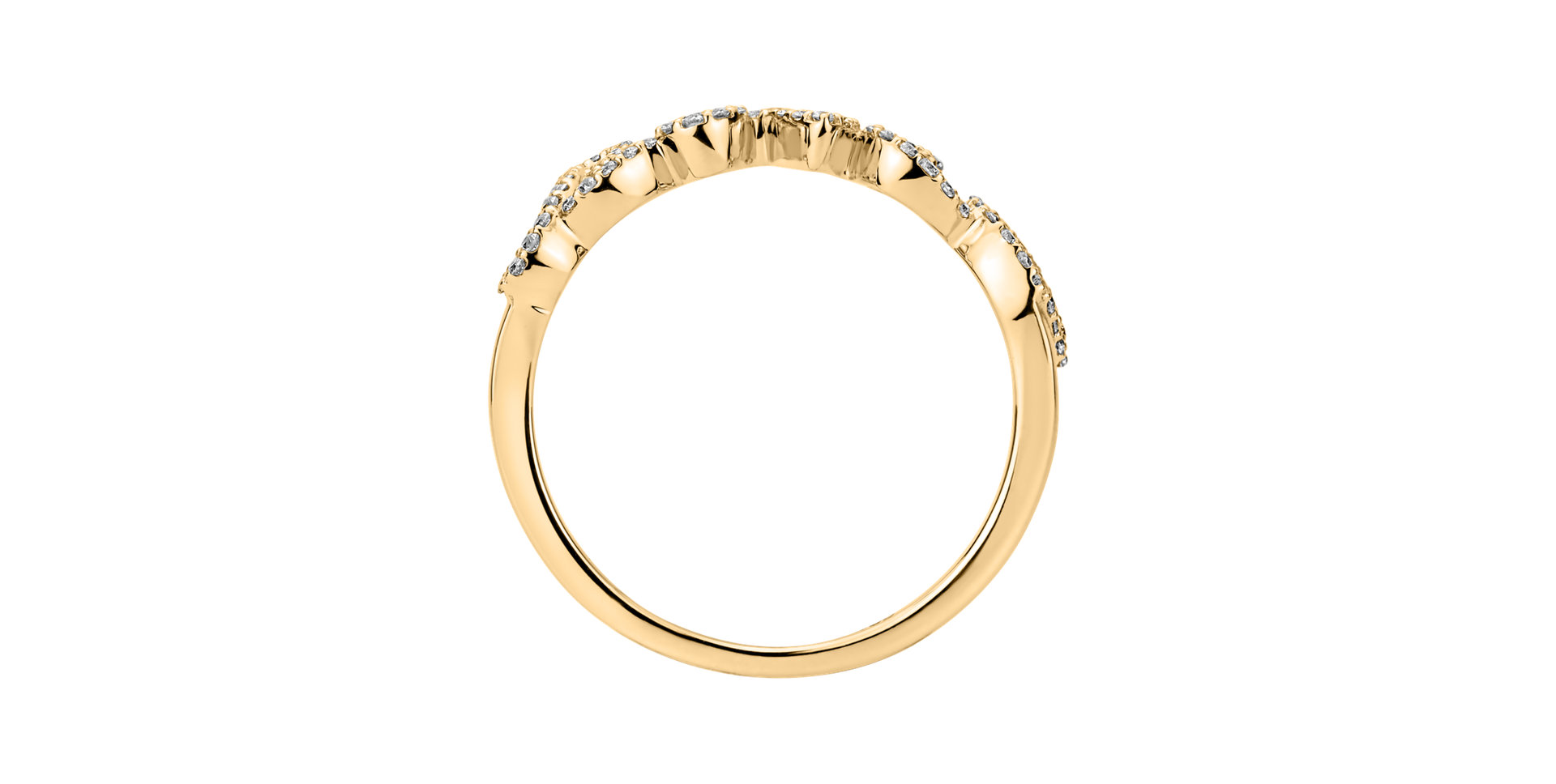 Prsten s diamanty Love