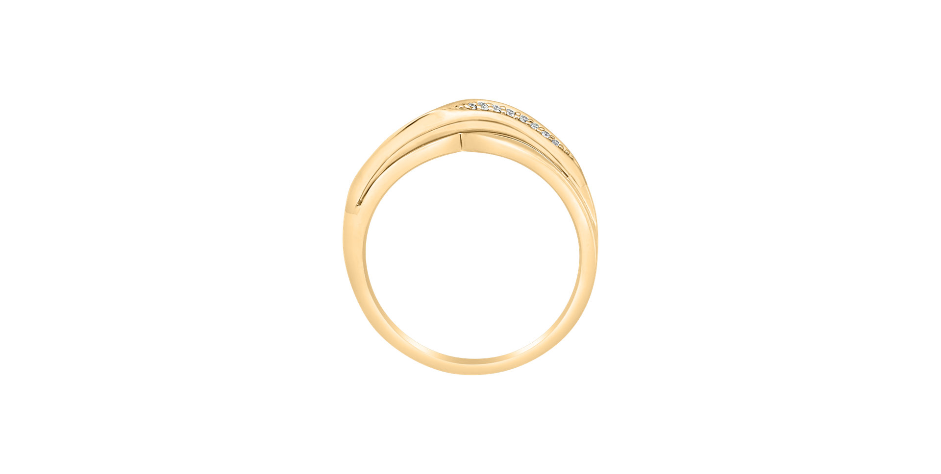 Prsten s diamanty Eternity Sea