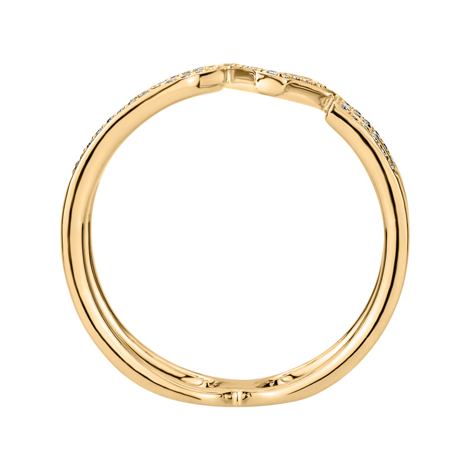 Prsten s diamanty Love