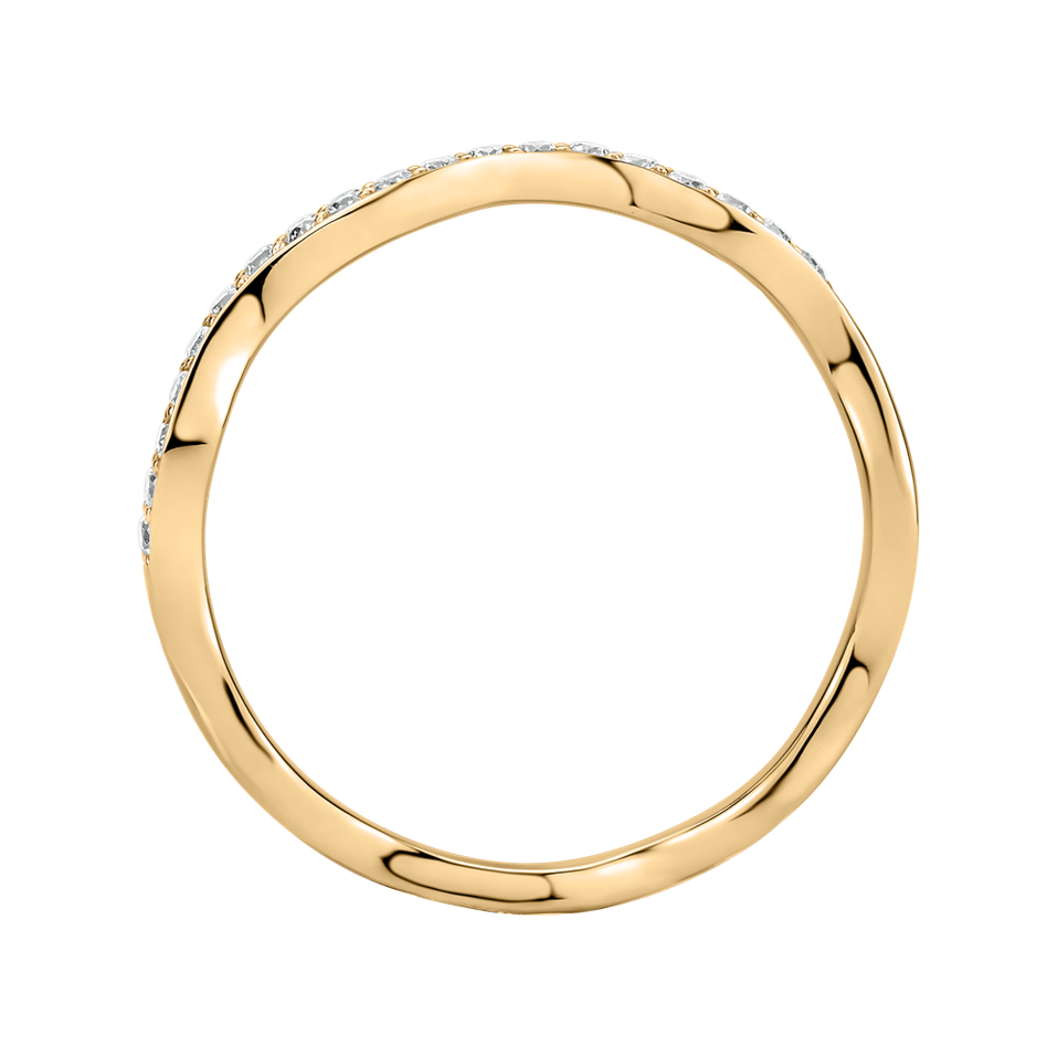 Prsten s diamanty Simplicity