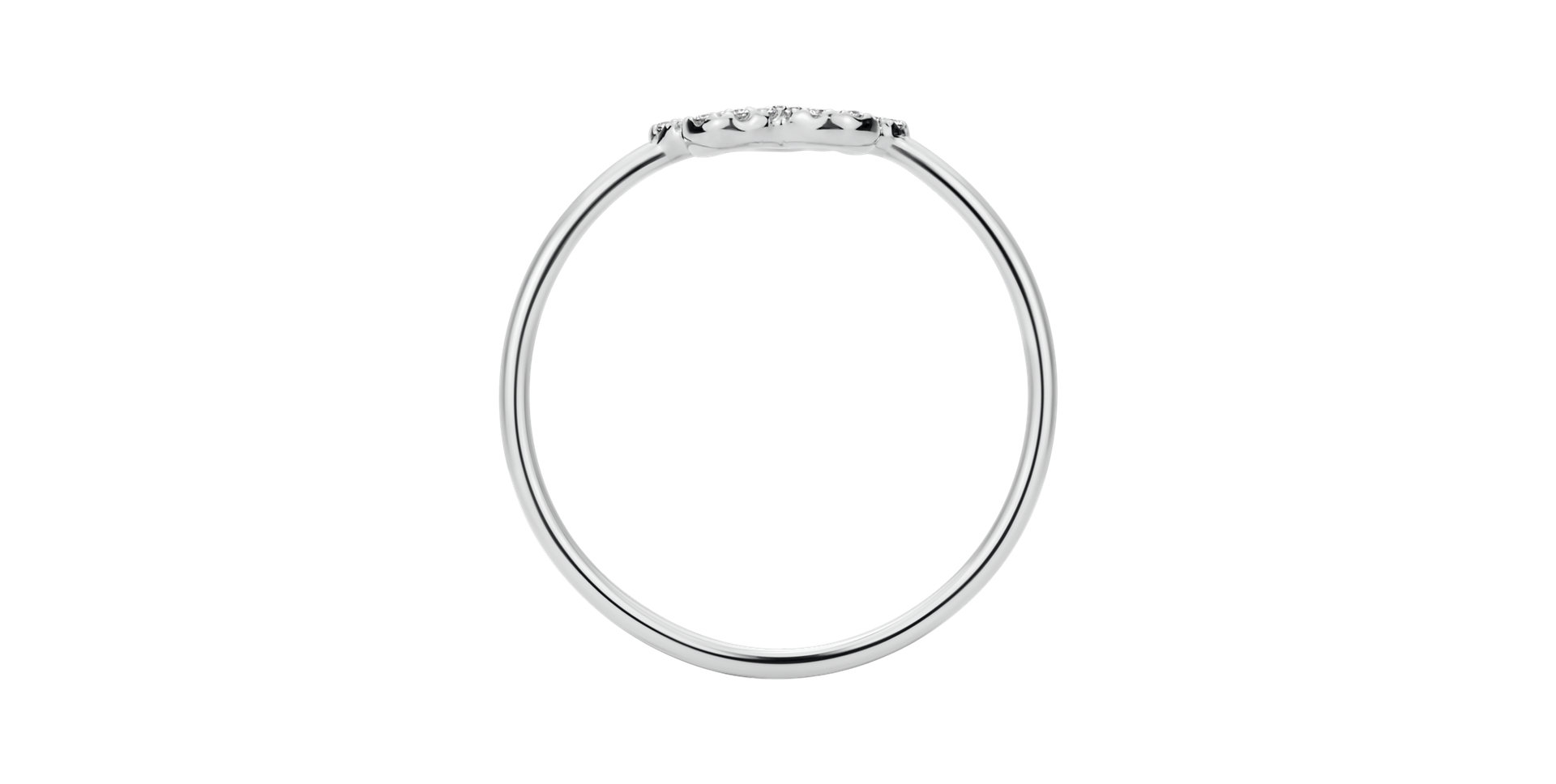 Prsten s diamanty Glamour Flower