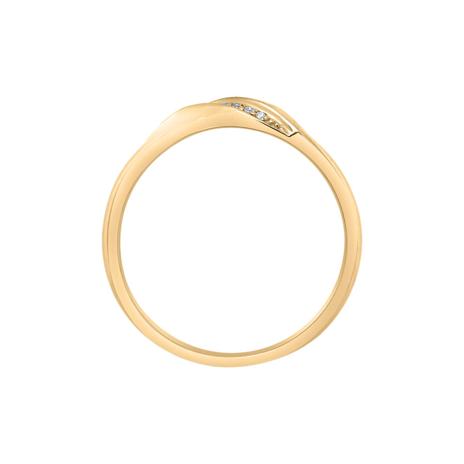 Prsten s diamanty Eternity Ray