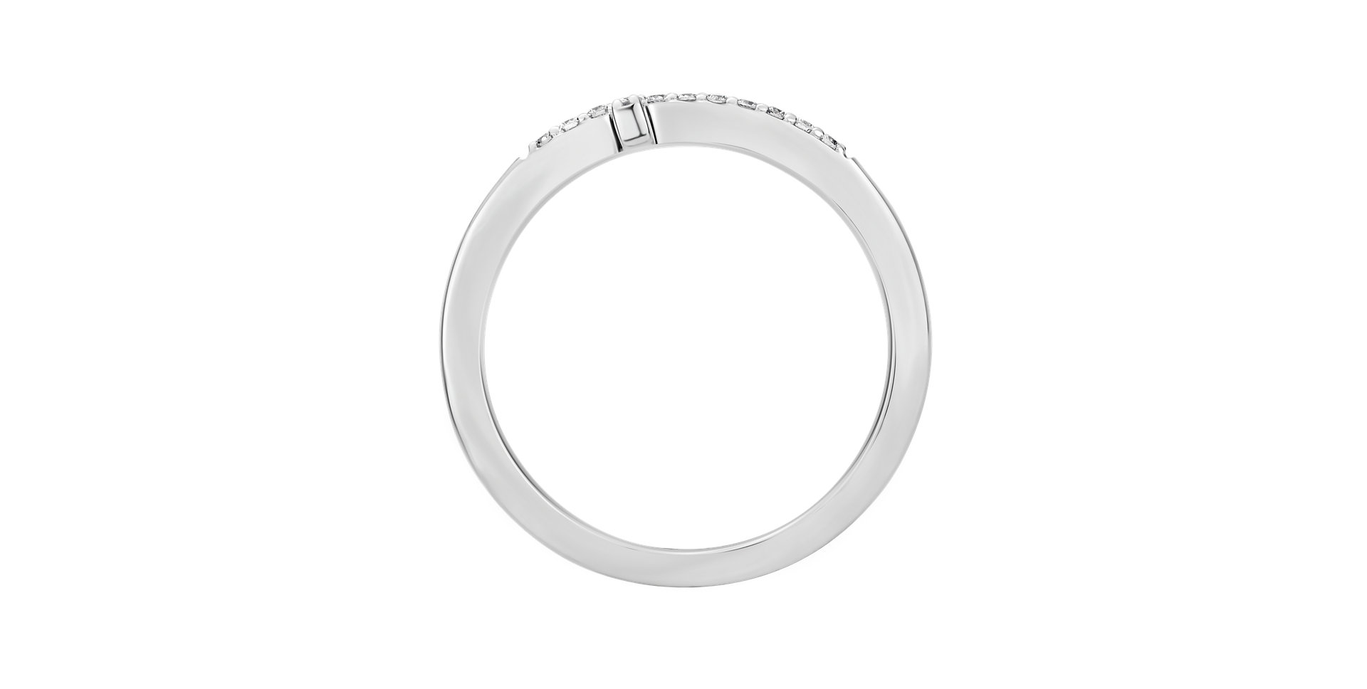 Prsten s diamanty Cross