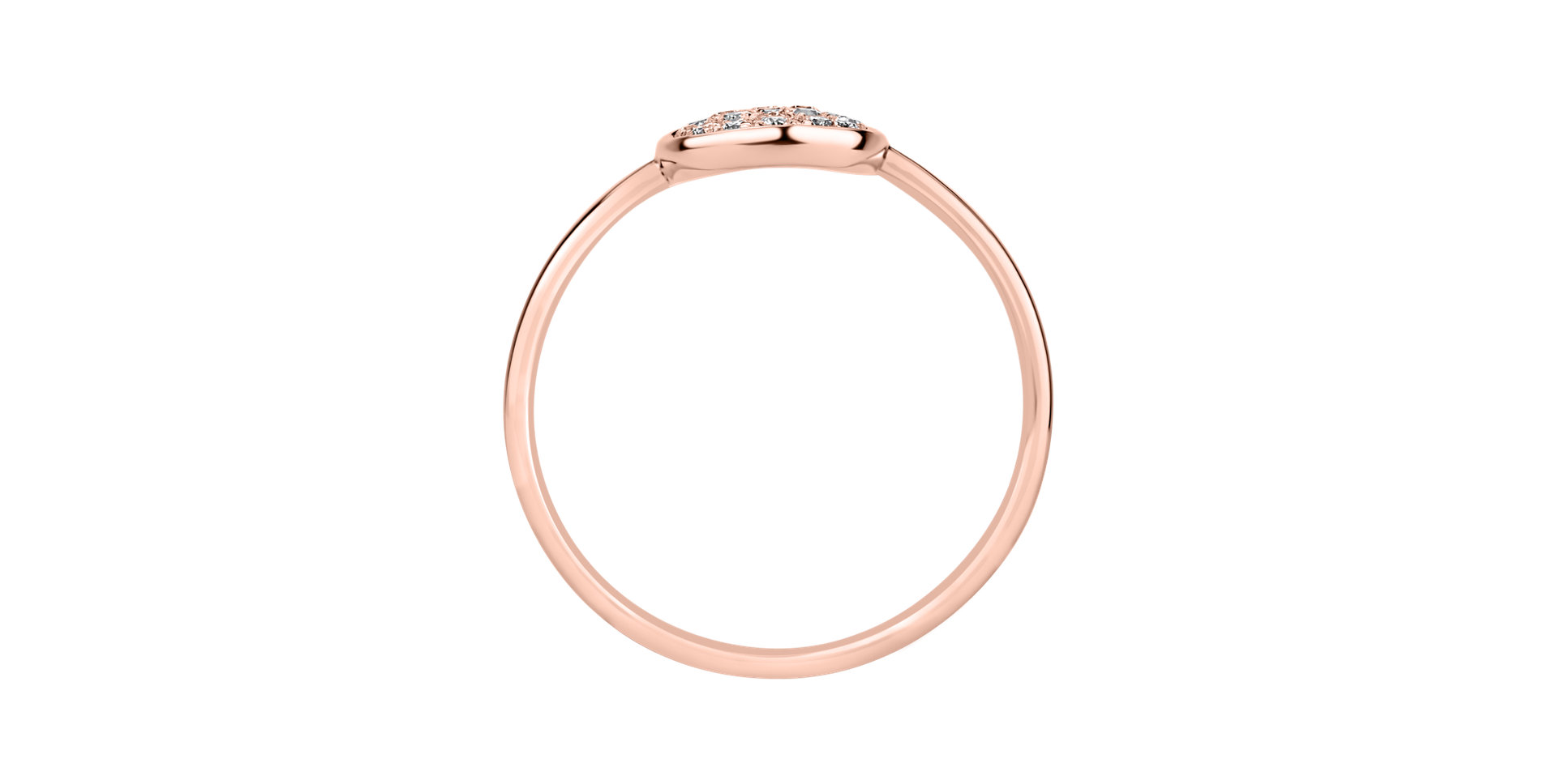 Prsten s diamanty Simplicity