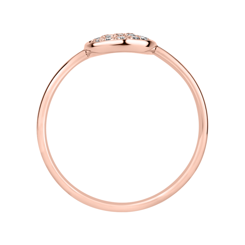 Prsten s diamanty Simplicity