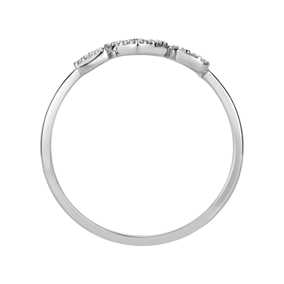 Prsten s diamanty I love you