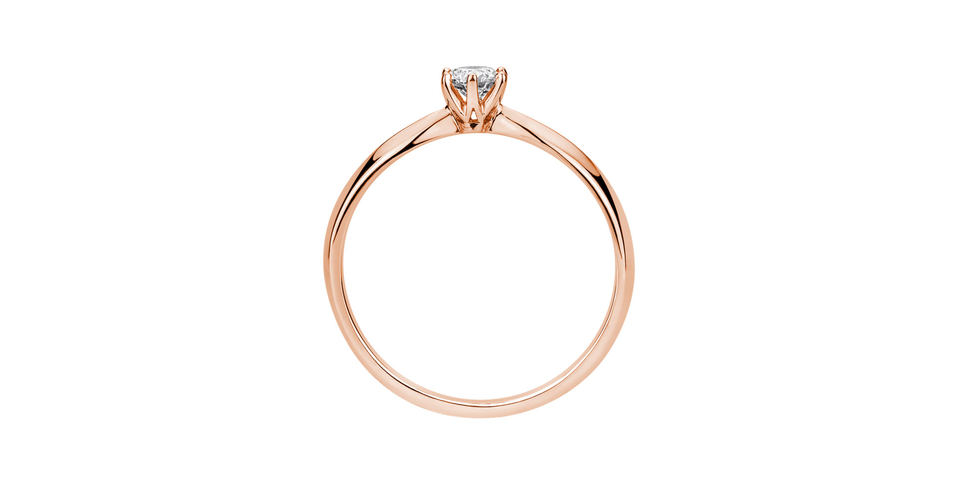 Prsten s diamantem Eternal Joy