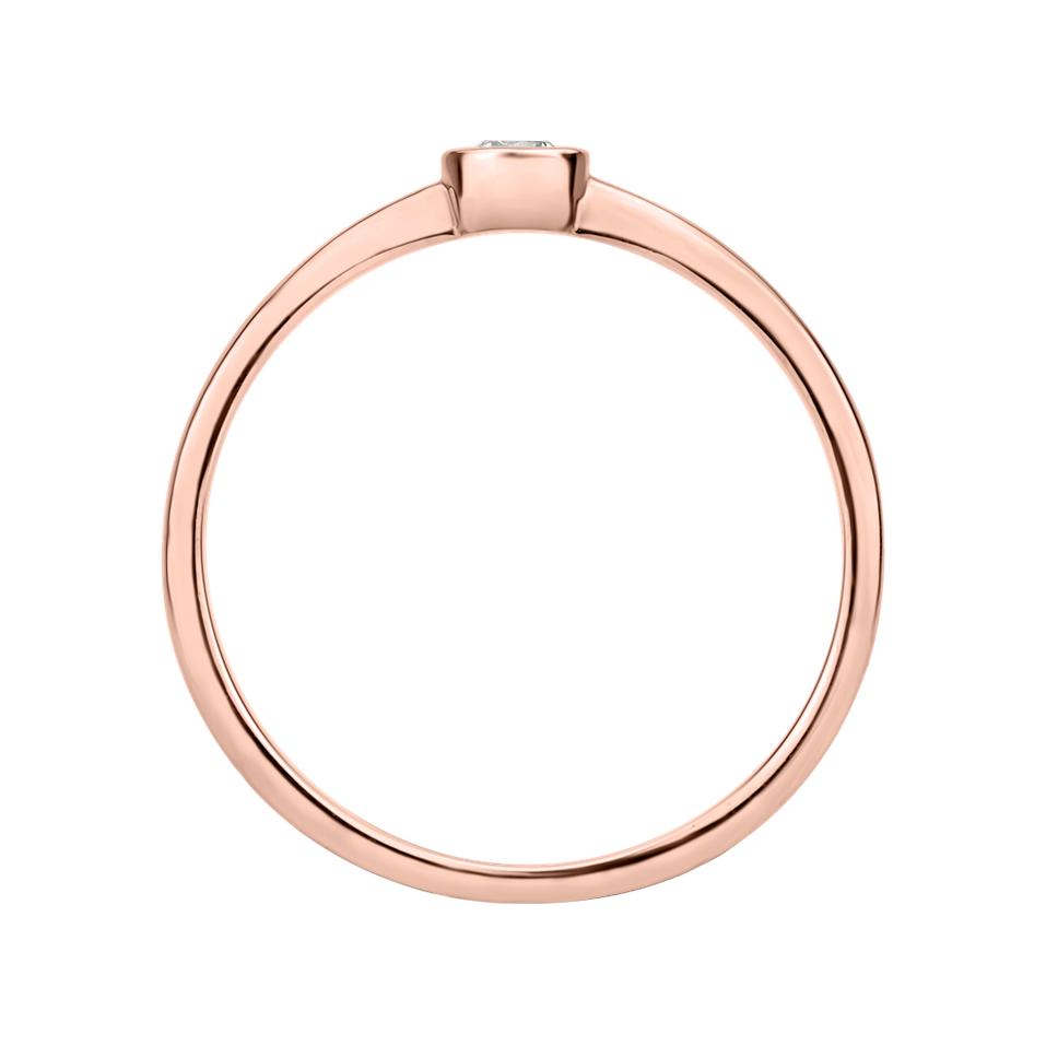 Prsten s diamantem Seductive Glow