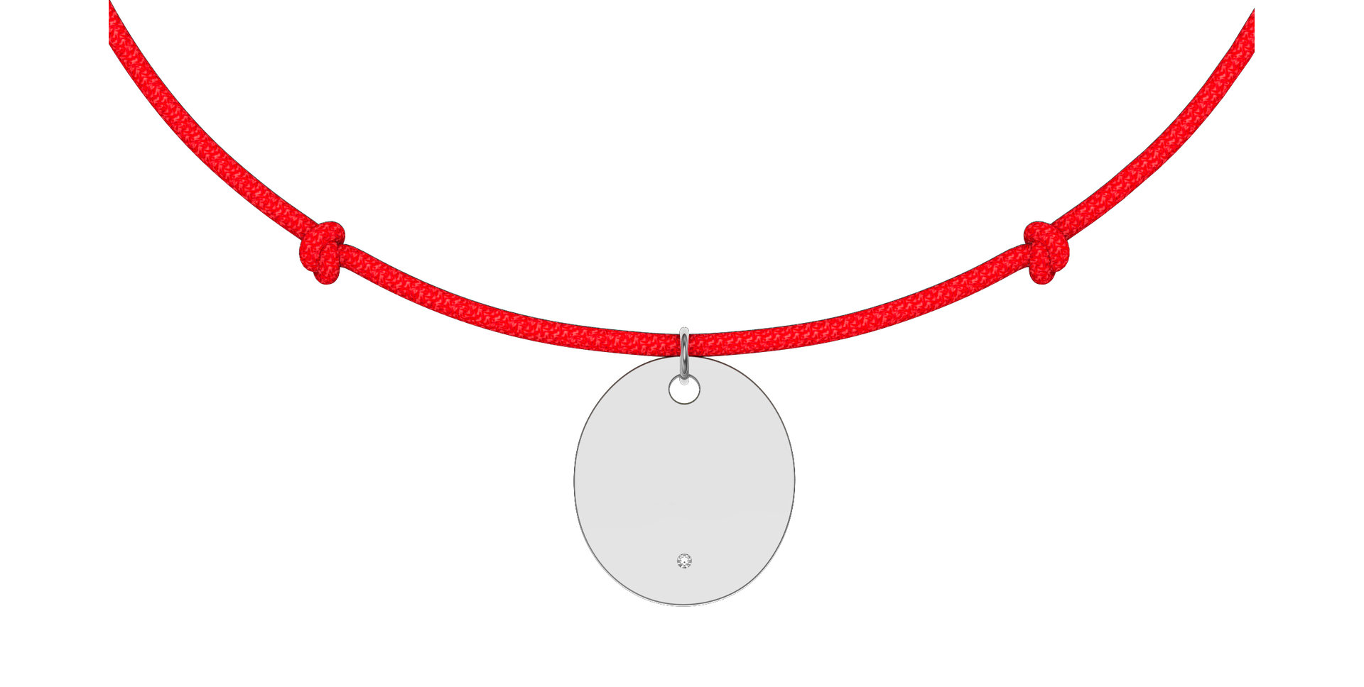 Diamantový náramek se šňůrkou Secret Love